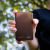 Blavec BJ-04 Slim MagSafe Powerbank 10.000 mAh - 22,5W - 3-in-1 Draadloos Opladen - USB-C - met LED Display - Wijnrood