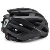 Casco ciclismo MTB Wozinsky con visiera rimovibile e luce LED USB posteriore L, nero