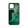 Momanio Case für iPhone 11 - Schutzhülle mit Marmor-Design - Marble Green