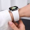 Tech-Protect silikoonrihm Apple Watch 8 / 9 / 10 / 11 / 12 / SE / Ultra (40 / 41 / 42 mm) – valge