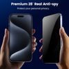JP SimpleFlow Privacy Tvrzené sklo s jednoduchou aplikací, iPhone XR / 11
