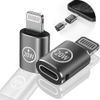 Techsuit Premium OTG προσαρμογέας TitanCoreX (A11) USB-C - Lightning, γκρι