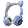Bluetooth sluchátka CA-028, světle modrá