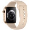Apple Watch 8 / 9 / 10 / 11 / 12 / SE / Ultra (44 / 45 / 46 / 49 mm) apyrankė – Tech-Protect Silicone silikoninė apyrankė – smėlio