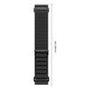 Tech-Protect Nylon Pro Garmin Fenix 5X / 5X Plus / 6X / 6X Pro / 7X / 8 / 8 Pro / 9 / 9 Pro (51 mm), čierny