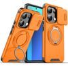 Camslide Stand obal, Xiaomi Redmi Note 13 Pro Plus, oranžový