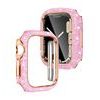 JP Watch case Crystal, Apple Watch 7 / 8 / 9, 45 mm, růžový