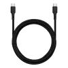 BlueStar kábel USB-C - USB-C 1 m, 60W, čierny
