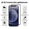 Folie de sticlă JP 3D cu cadru de instalare, iPhone 12 Mini, neagră