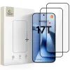 Tech-Protect Panzerglas Fit+ für Xiaomi 17T - Gehärtetes Displayschutzglas 9H - Schwarz - 2 Stück