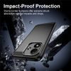 Carbon obal, Xiaomi Redmi Note 17 4G / Note 17 5G, černý