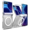 Samsung Galaxy Z Flip 8 ümbris – Ringke Fusion Flap Magnetic MagSafe'iga – läbipaistev