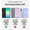 Dexnor 360 Kickstand Camprotector obal Samsung Galaxy A27, fialový