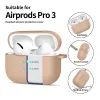 Tech-Protect Σιλικονική θήκη, Apple AirPods Pro 3, μπεζ