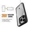 JP MagFit MagSafe obal s 3M SGS certifikátem, iPhone 16, černý