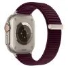 Tech-Protect NylonLoop Apple Watch 8 / 9 / 10 / 11 / 12 / SE / Ultra (44 / 45 / 46 / 49 mm, vínový