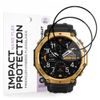 Techsuit Nano Flex, Amazfit T-Rex 3 Pro 48mm, 2 τεμάχια, μαύρο