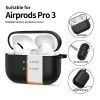 Tech-Protect Σιλικονική θήκη, Apple AirPods Pro 3, μαύρη