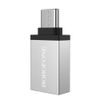Borofone BV3 OTG Adapter USB-C auf USB-A 3.0 - Datentransfer bis 5 Gb/s - Silber