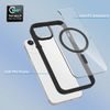 JP MagFit Clear MagSafe obal s N52 magnetom, iPhone 13 / 14, fialový