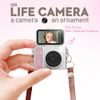 S162 Mini Retro Camera met Flip Display - 2K Video - Groen