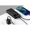 Baseus Bipow PowerBank 30000mAh, 15W, negru