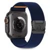 Tech-Protect Nylon Clasp remienok, Apple Watch 6 / 7 / 8 / 9 / 10 / SE / ULTRA 1 / 2 (44 / 45 / 46 / 49 mm), modrý