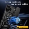 iPhone 17 Pro Max / 18 Pro Max vāciņš – Techsuit CamShield ar kameras aizsargu – melns