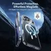 ESR Classic Hybrid Combo Pack Screenprotector - MagSafe Hoesje + Gehard glas - iPhone 17 Pro - Transparant (Anti-geel)