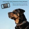 Techsuit BuddyGuard (DG1) Halsband Houder voor Apple AirTag - Zwart