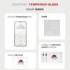Swissten Raptor Diamond Ultra Clear 3D Zaštitno kaljeno staklo, iPhone 7 / 8 / SE 2020 / SE 2022, crni
