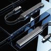 Dudao HUB A16T, 4σε1, USB-C - 4x USB-A (3x USB2.0 / USB3.0), 6,3 εκ, μαύρο