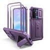 Dexnor 360 Kickstand Camprotector tok Samsung Galaxy A57, lila