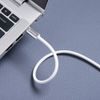 Cablu Forcell F-Energy USB-C - USB-C, QC4.0, PD, 3 A, 60 W, 1,2 m, alb