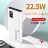 Powerbank 10000mAh, PD 22,5W, QC3.0, λευκό
