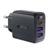 Acefast Ladegerät A57 GaN, PD 35W, 2x USB + USB-C, schwarz