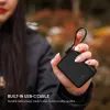 FIXED Zen 10 Loop powerbank LCD kijelzővel, 10 000 mAh, 30W, fekete