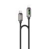 Yesido USB-C – Lightning laidas, 27 W, 3 A, 1,2 m – juoda