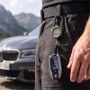 Tech-Protect ATH03 UrbanLoop Sicherheitshalterung gegen Diebstahl mit einziehbarem Stahlkabel und Karabiner - Grün