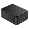 Acefast Powerbank M28 - 10.000 mAh - 2x USB-C + USB-A - met USB-C Kabel - 22,5W - Zwart