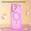 Techsuit HaloFrost II MagSafe Schutzhülle für Samsung Galaxy A27 5G - Magnetische Handyhülle mit Stoßschutz - Rosa