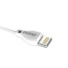 Dudao καλώδιο USB - Lightning, 2,4A, 1μ, λευκό