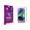 JP Titan extra zaščitno kaljeno steklo, iPhone 14 Pro, črno