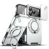 Camslide Stand etui, iPhone 17 Pro, srebrn