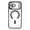 iPhone 17 Pro Max / 18 Pro Max vāciņš – Electro Mag Cover ar MagSafe – melns