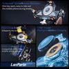 LanParte UBA-MC Motorrad Handyhalterung mit 15W kabellosem Laden - Smartphone Halterung mit Vibrationsdämpfung