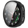 Tech-Protect Defense360 Samsung Galaxy Watch 8 / 9 (40 mm) kaitseümbris karastatud klaasiga 2 tk – must / läbipaistev