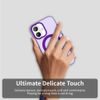 Techsuit CandyCase MagSafe, iPhone 17, μωβ