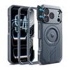 Dexnor MagSafe Case für iPhone 17 Pro / 18 Pro - 360° Kickstand mit Kameraschutz - Blau