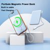 Powerbank Ultra Slim MagSafe con ricarica wireless 20W, display LED, 10000 mAh, arancione